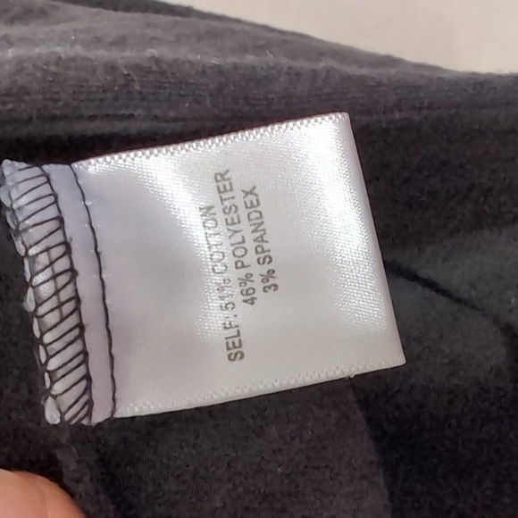 Jane And Delancey Black Knit Soft Shoulder Blazer Jacket Size Large - Picture 7 of 8